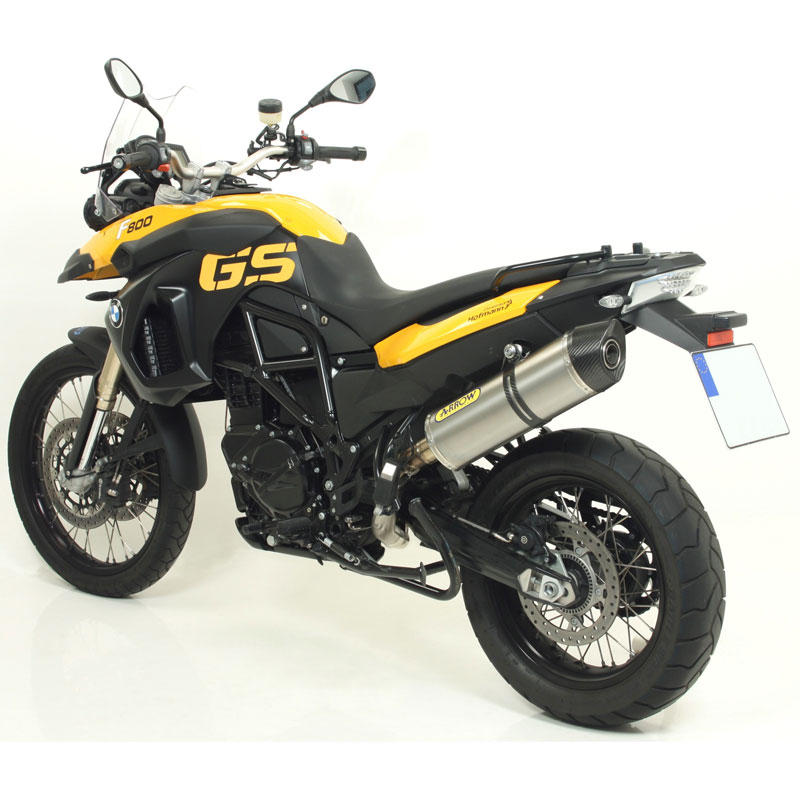 Escape aluminio Arrow dark RACE-TECH BMW F650GS-F800GS